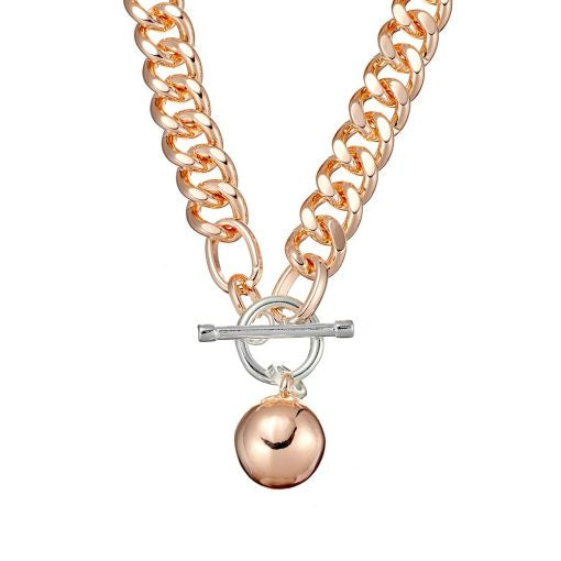 Allure Necklace Rose Gold