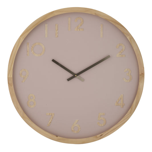 Leonard Wall Clock Pink