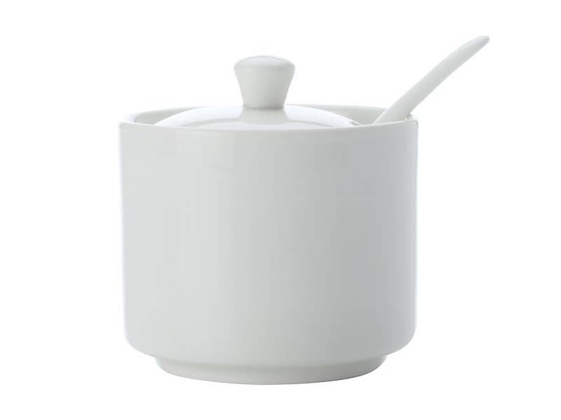 White Basics Straight Sugar With Spoon