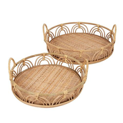 Kartika Rattan Tray - Large