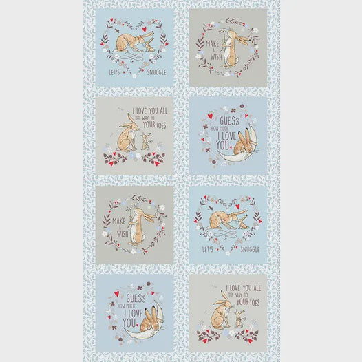 GHMILY Panel Blocks Light Denim
