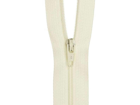 61cm Cream Zipper