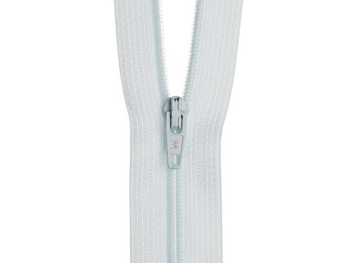 25cm Ice Blue Zipper