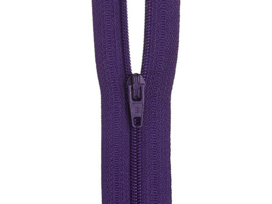 46cm Deep Purple Zipper