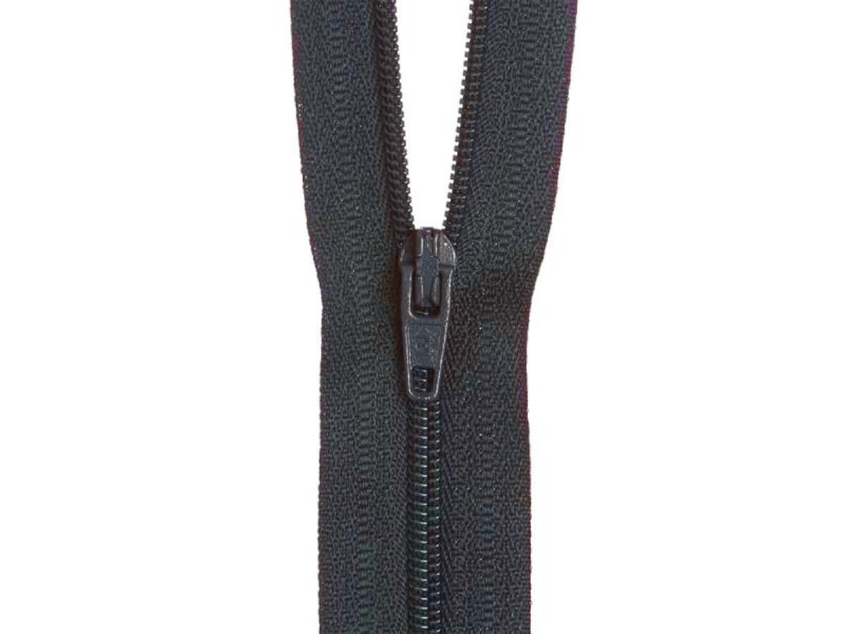 18cm  Dark Navy Zipper