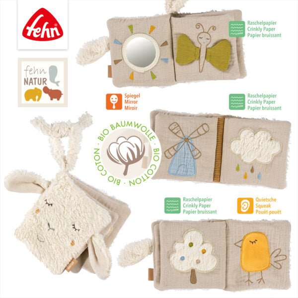 FehnNATUR Soft Book Sheep