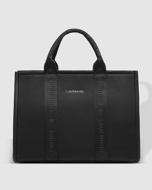 Manhattan Logo Tote Bag - Black