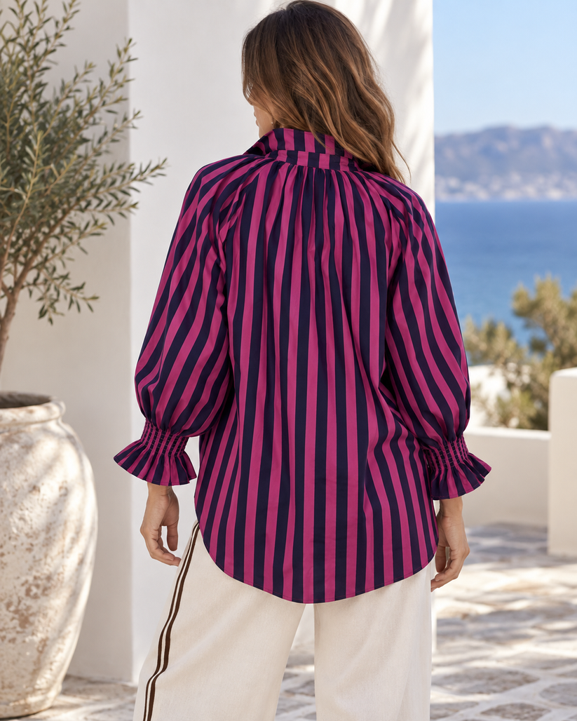 Nine Nine Five Shirt O/S - Magenta