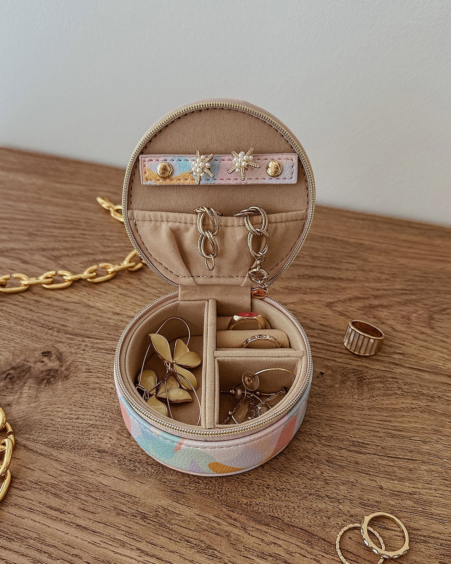 Sisco Jewellery Box - Mosaic Pastel