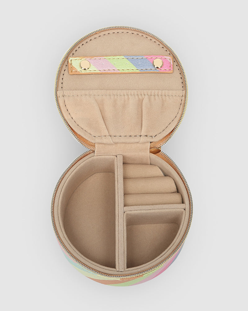 Sisco Jewellery Box - Pastel Stripe