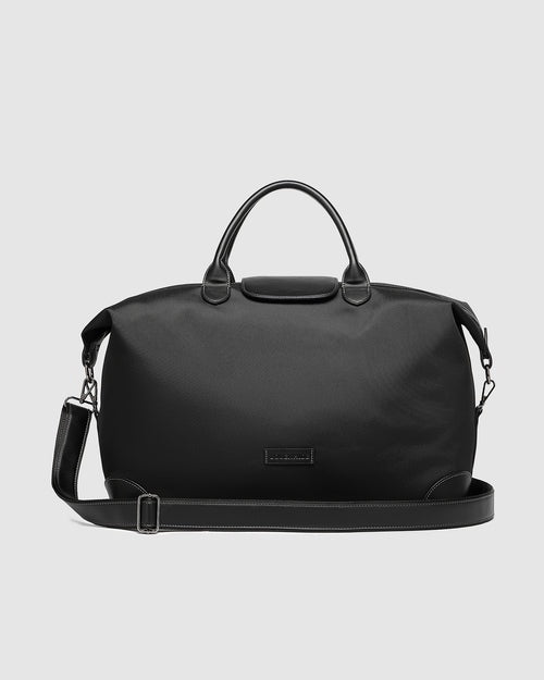 Hamilton Nylon Weekender Bag - Black
