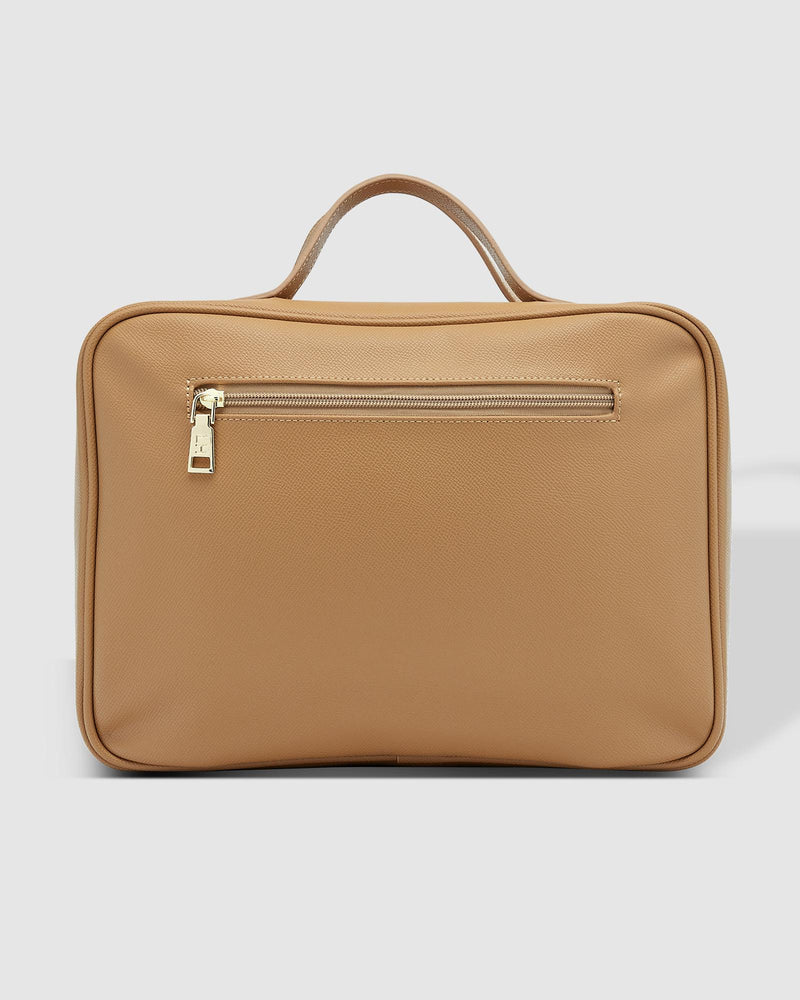 Emma Cosmetic Case - Camel