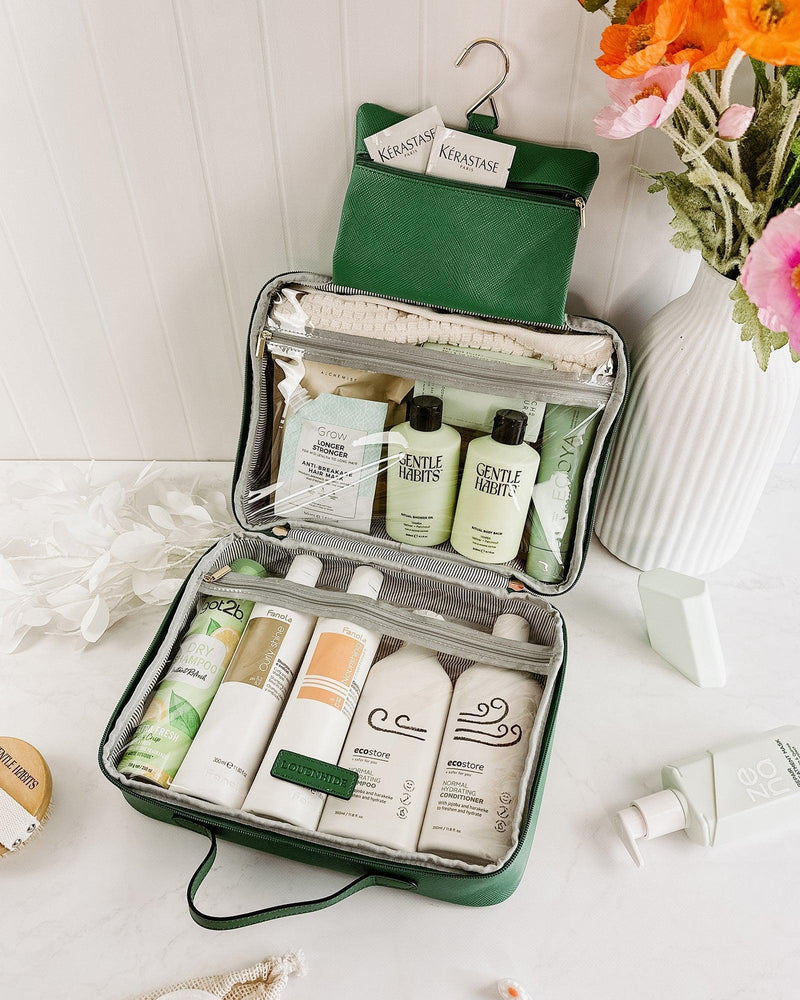 Emma Cosmetic Case - Green