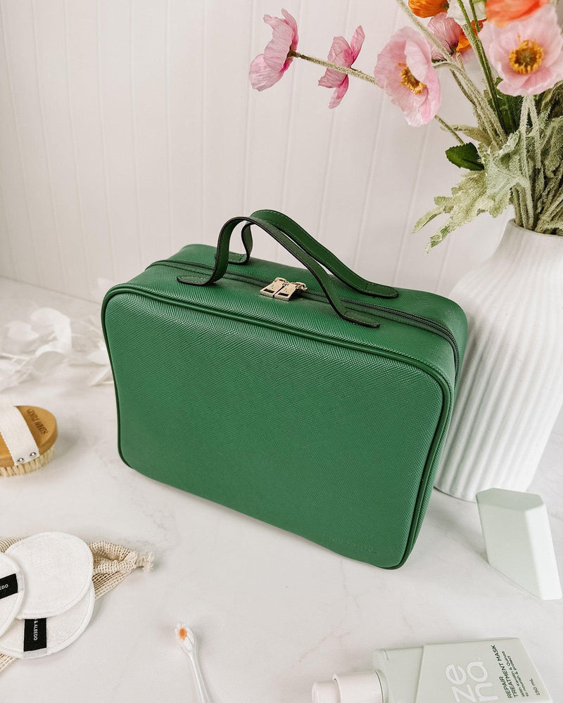 Emma Cosmetic Case - Green