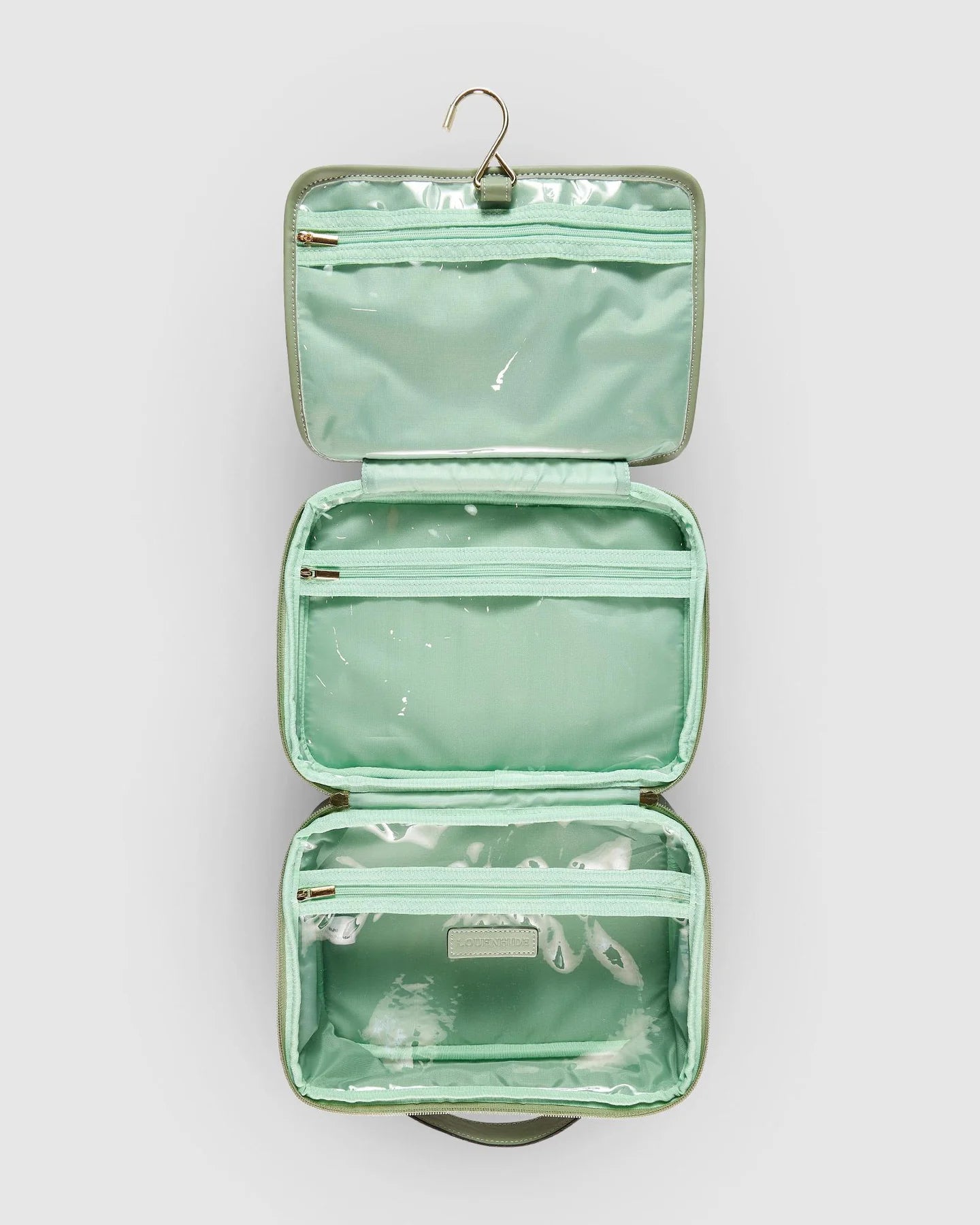 Maggie Cosmetic Case Sage Green