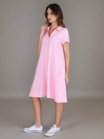 Tibby Polo Dress – Powder Dress