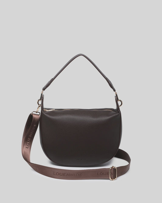 Georgina Shoulder Bag - Chocolate
