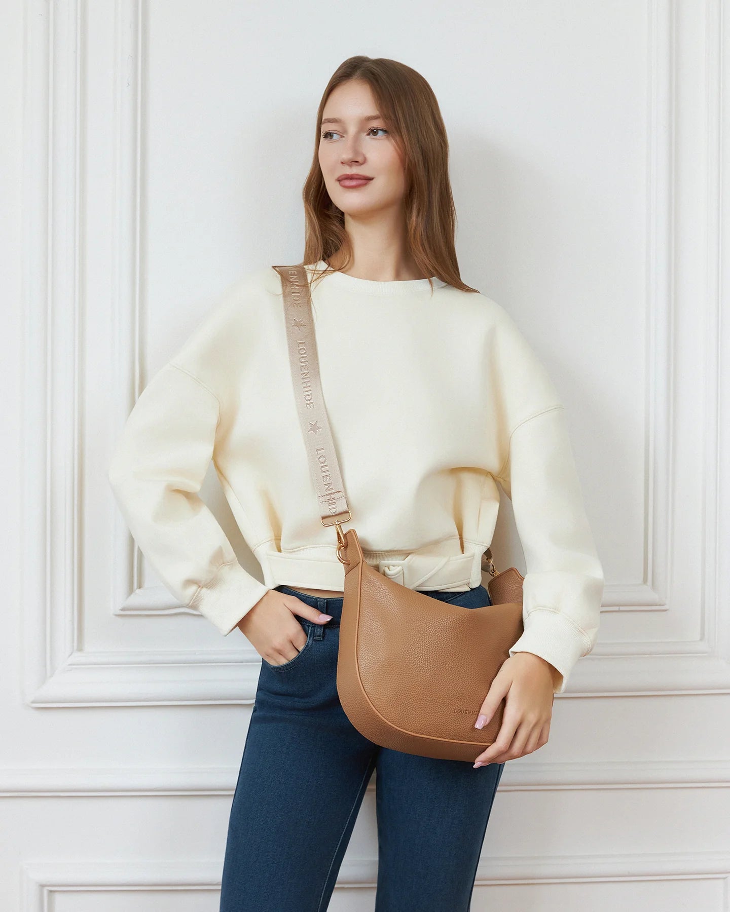 Georgina Shoulder Bag - Honey