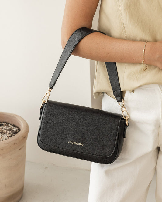 Fergie Shoulder Bag - Black