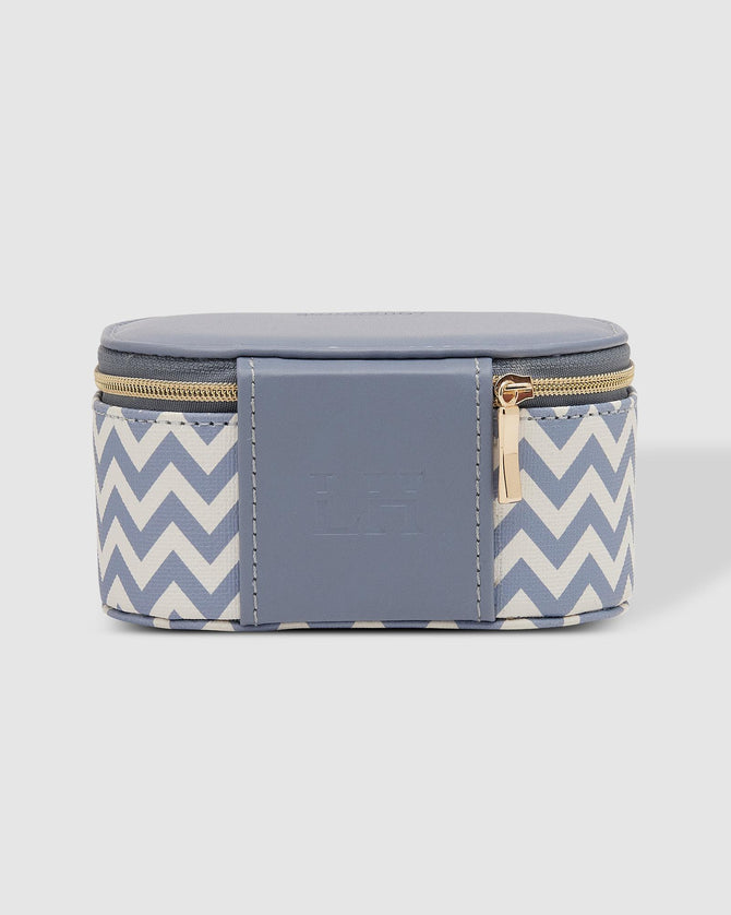 Olive Jewellery Box Chevron Jacaranda