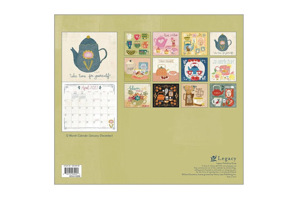 2027 Legacy Tea Time Calendar