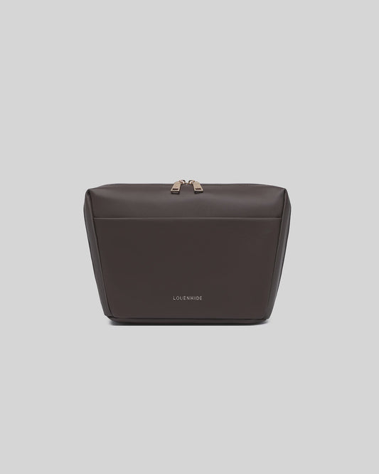 Vanessa Cosmetic Bag - Chocolate