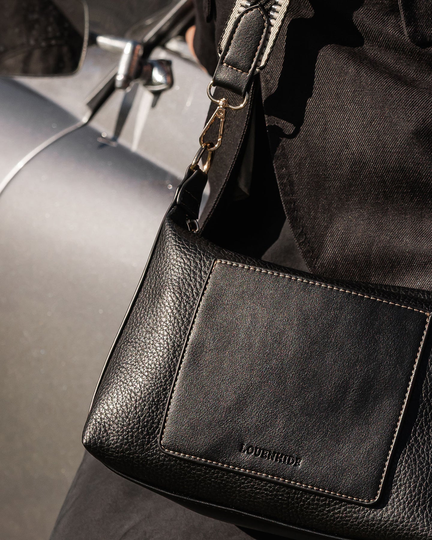 Havana Crossbody Bag - Black