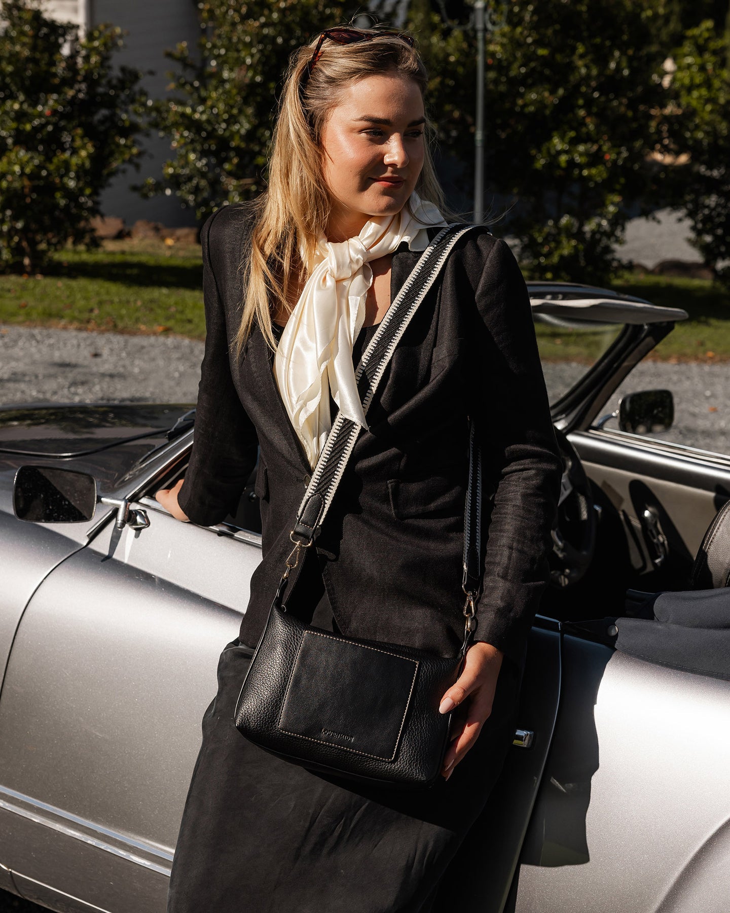Havana Crossbody Bag - Black