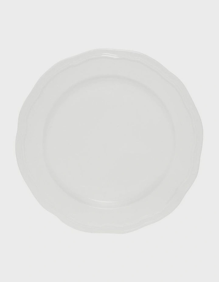 Florence Scallop Platter 33cm White Gift Boxed