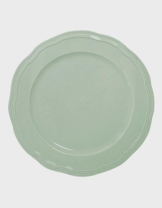 Florence Scallop Platter 33cm Sage Gift Boxed