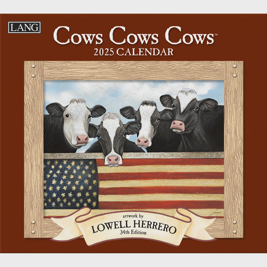 2025 Cows Cows Cows Calendar