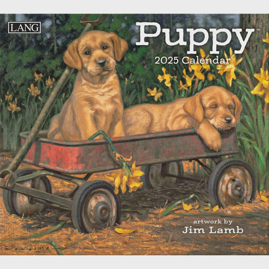 2025 Lang Puppy Calendar