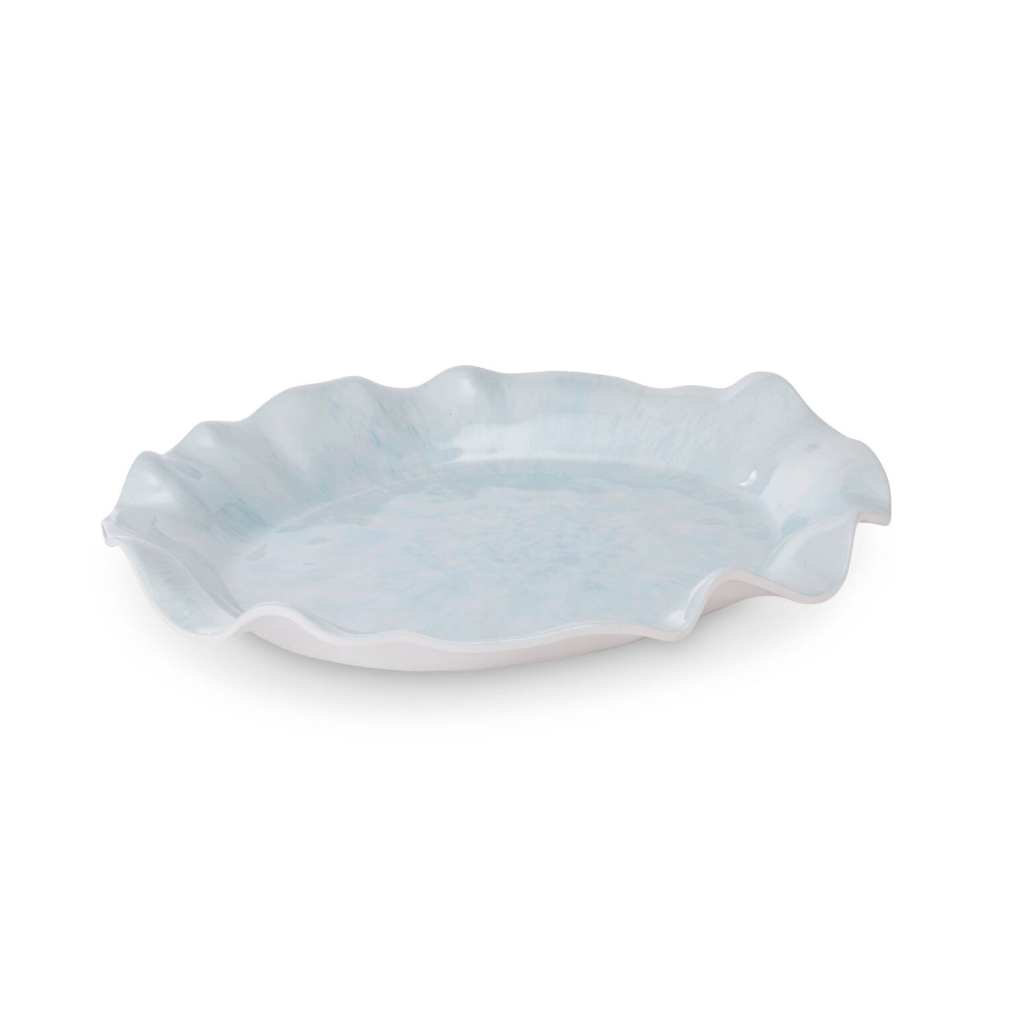 Tide Melamine Blue Platter