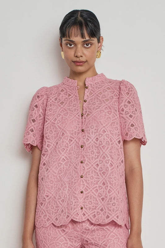 Zoe Kratzmann Flicker Top - Azalea