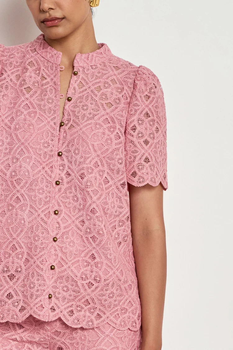 Zoe Kratzmann Flicker Top - Azalea