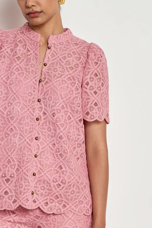 Zoe Kratzmann Flicker Top - Azalea