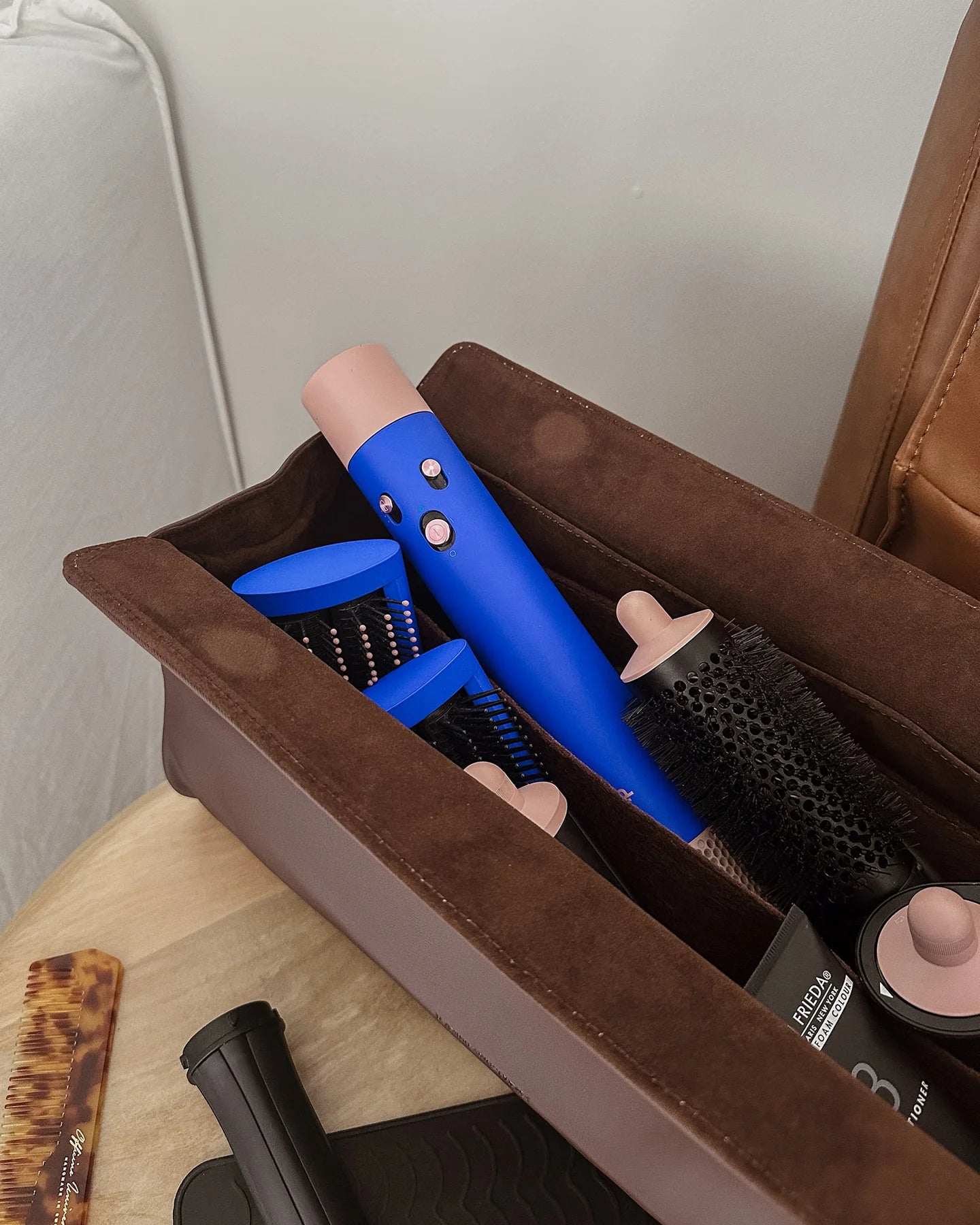 Margot Hair Tool Travel Case - Chocolate