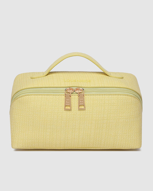 Mary Cosmetic Bag - Lemon