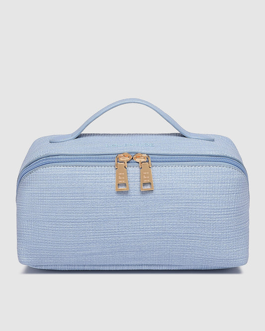 Mary Cosmetic Bag - Pale Blue