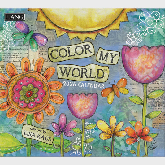 2026 Colour My World Calendar
