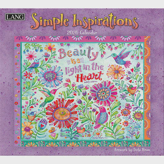 2026 Lang Simple Inspirations Calendar