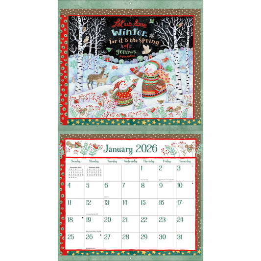 2026 Lang Simple Inspirations Calendar