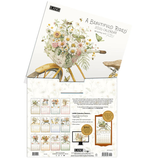 2026 Lang A Beautiful Ride Calendar