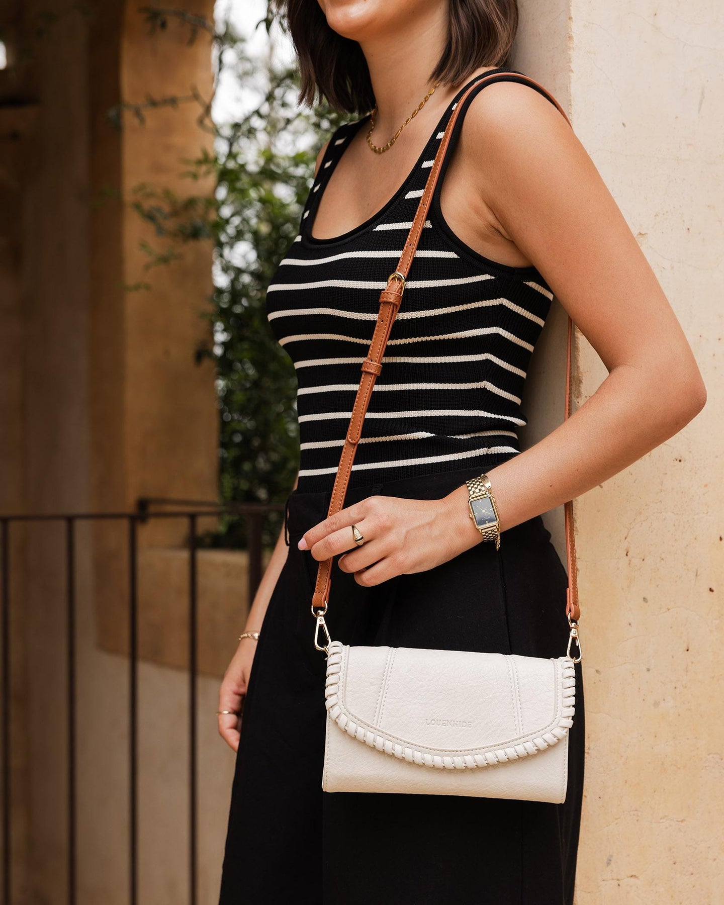 Harlow Crossbody Bag - Vanilla