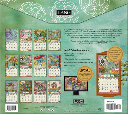 2027 Lang Colour My World Calendar