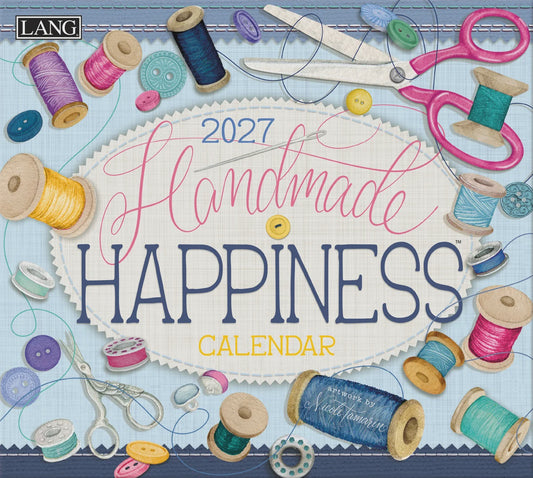 2027 Lang Handmade Happiness Calendar
