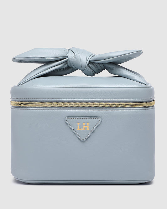 Shona Cosmetic Case - Dusty Blue