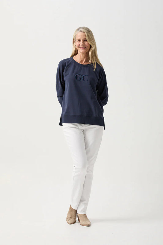GC Logo Sweater Parisian Night