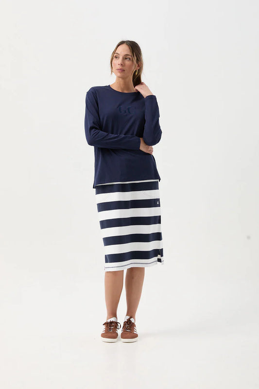 GC Long Sleeve Jersey Tee - Parisian Night