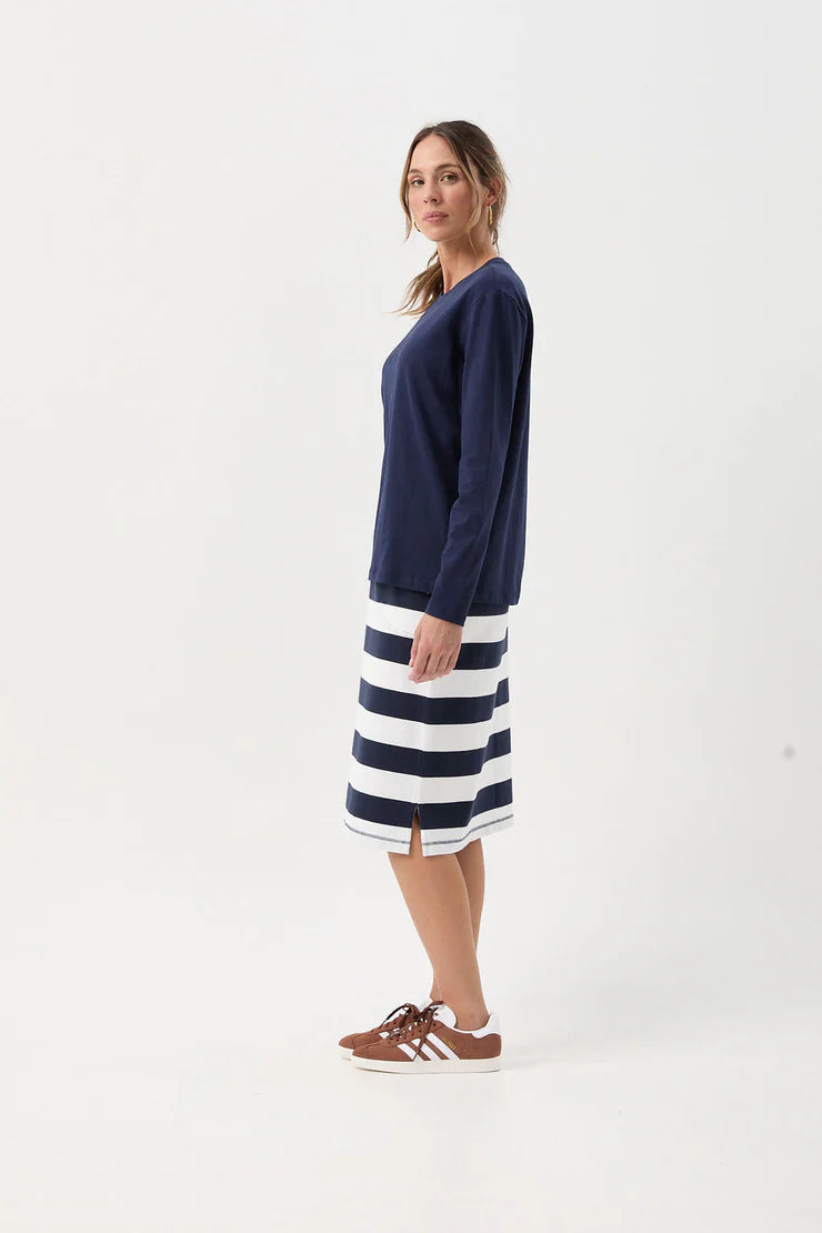 GC Long Sleeve Jersey Tee - Parisian Night